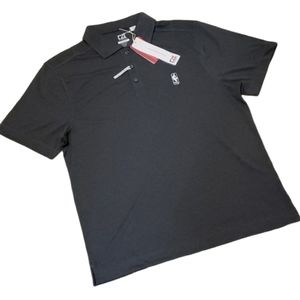 NBA Polo Shirt UFP 50+ Cutter & Buck Men's Size Medium NWT Charcol Grey